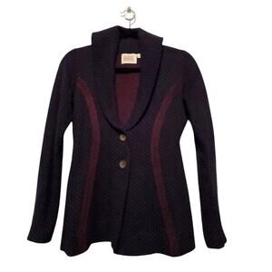 Anthropologie Rosie Neira Jacquard Blazer SM ASO Vampire Diaries Caroline Forbes